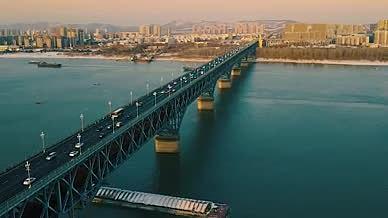 南京长江大桥空镜视频的预览图